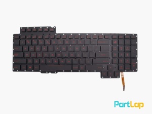 کیبورد لپ تاپ ایسوس ROG G752 ، G752V