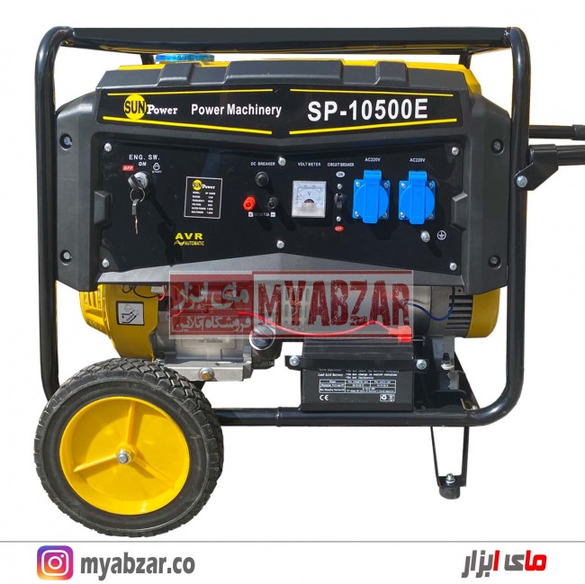 موتور برق 7.5 کیلووات سان پاور مدل SP-10500E