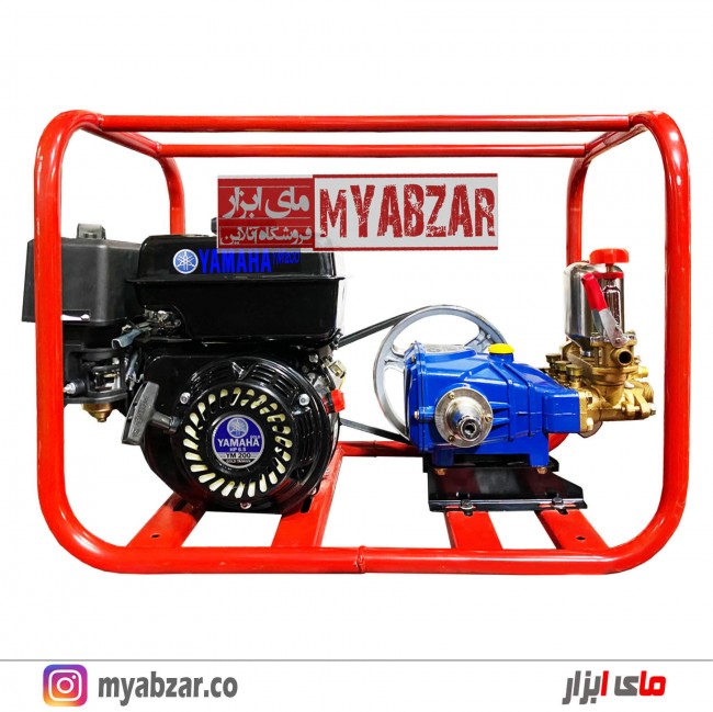 سمپاش زنبه ای یاماها تایوان 6.5 اسب با پمپ 55 بار یاماها