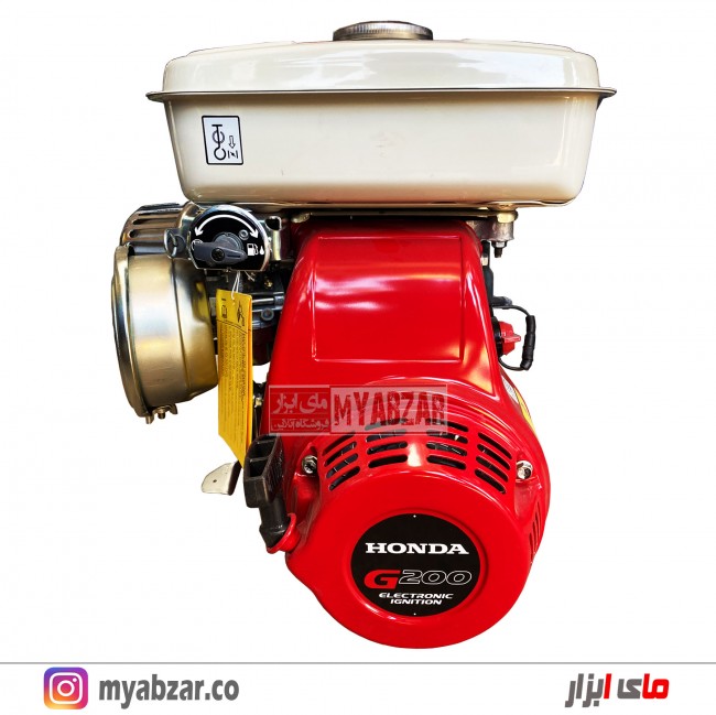 موتور تک بنزینی هوندا 6.5 اسب مدل G 200 هندی