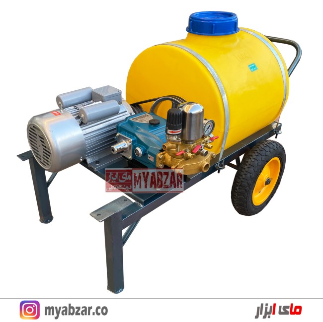 سمپاش فرغونی 3 اسب | پمپ 55 بار اتوماتیک یاماها