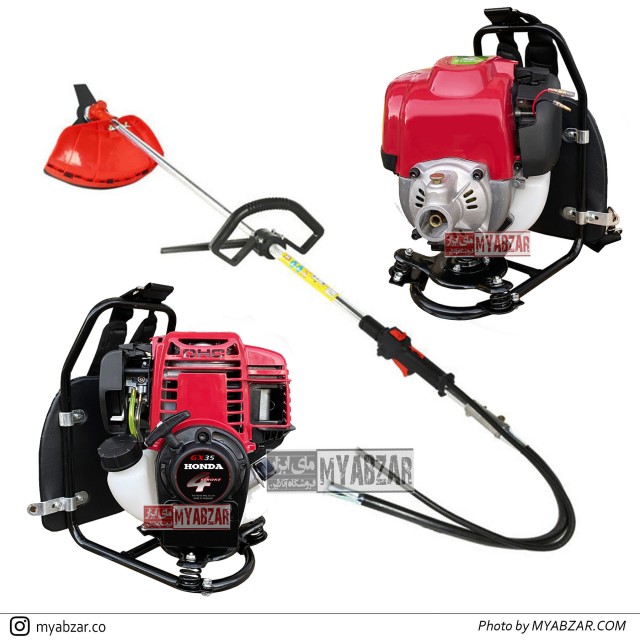 علف زن پشتی هوندا (طرح) HONDA GX35