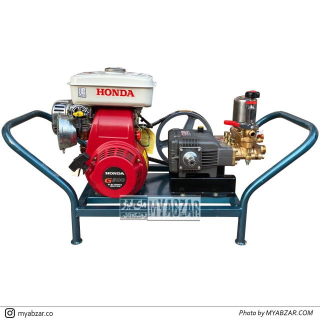 سمپاش زمبه ای هوندا G200 و پمپ 50 بار رهینو سنگاپور