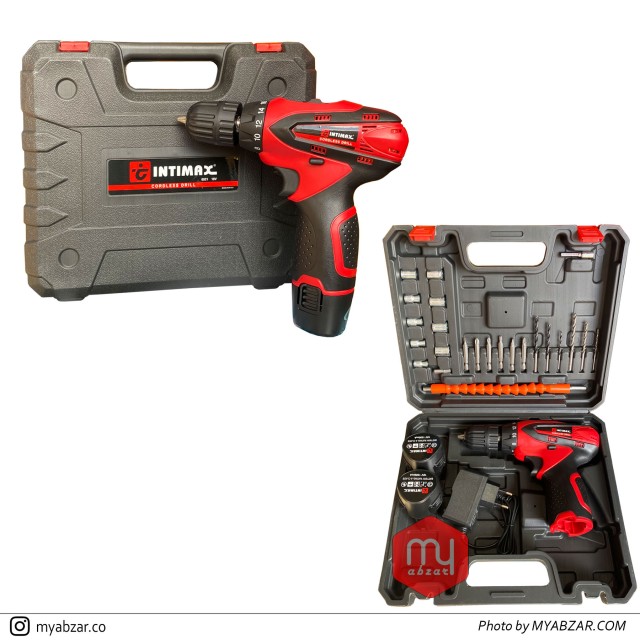دریل شارژی اینتیمکس 18 ولت مدل 0921