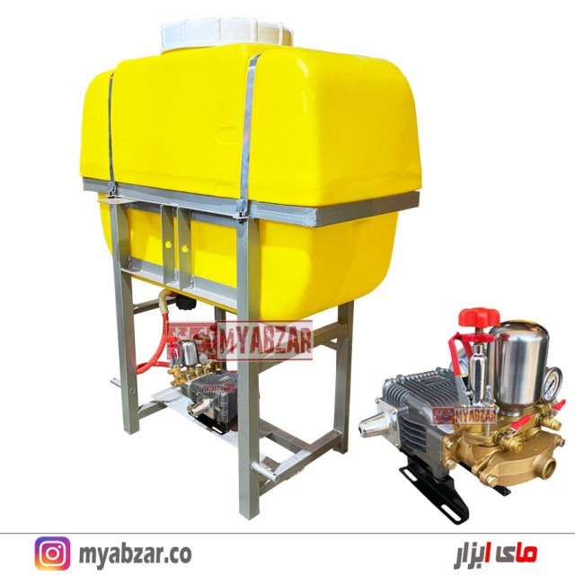 سمپاش تراکتوری پمپ طرح رهینو 45 بار