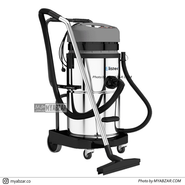 جاروبرقی صنعتی سه موتوره آب و خاک Elister