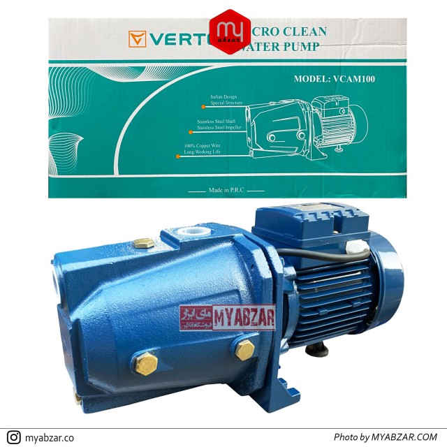 پمپ جتی ورتو مدل VERTO VCAM100
