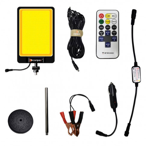 چراغ کمپینگ کانپکس مدل TM-38 COB با پایه آهن ربایی