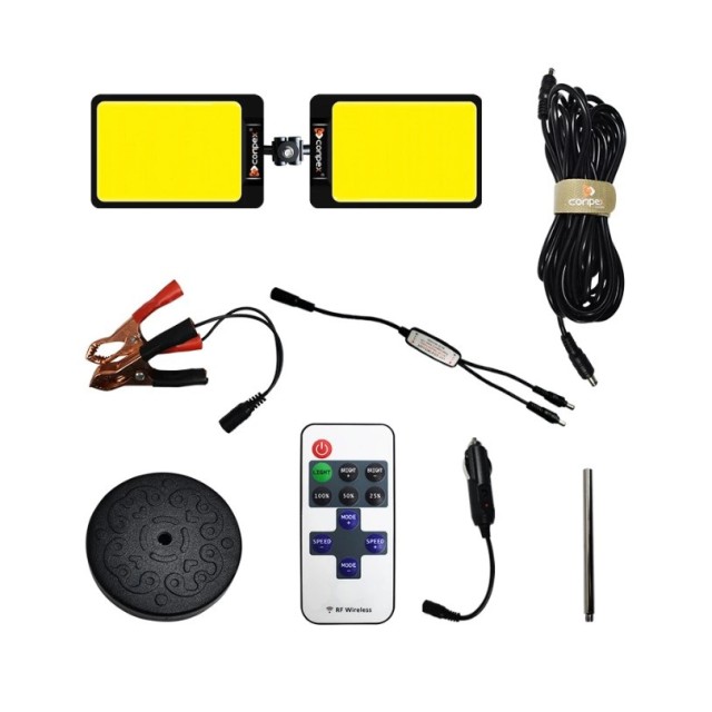 چراغ کمپینگ کانپکس 2400 وات مدل TM-36 COB با پایه آهن ربایی