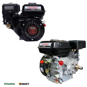 موتور تک بنزینی تکنو گیربکسدار مدل 7HP
