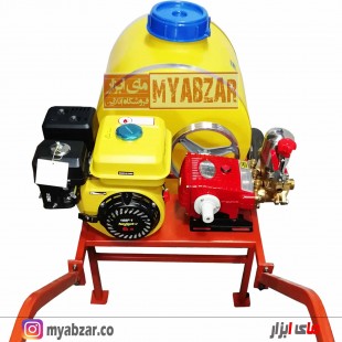 سمپاش 100 لیتری موتور نویگیتور 168F-1 با پمپ 45 بار طرح وولی