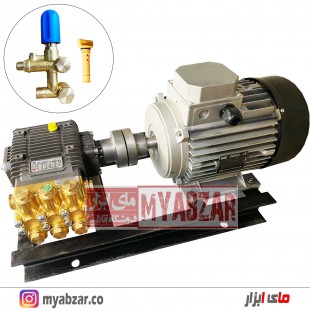 کارواش صنعتی سه فاز 200 بار برتولینی با موتور سایر ایتالیا