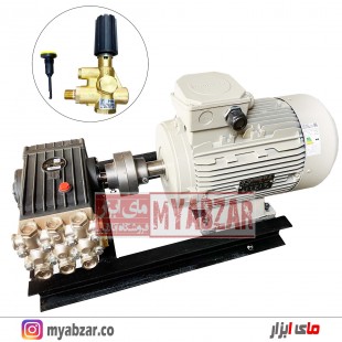 کارواش صنعتی سه فاز 200 بار اینترپمپ با موتور الکتروژن