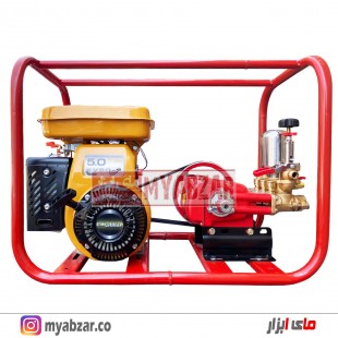 سمپاش زنبه ای موتور روبین 5 اسب با پمپ 45 بار جدید
