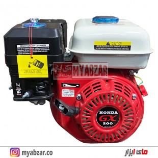 موتور تک بنزینی هوندا 6.5 اسب مدل GX 200 اورجینال