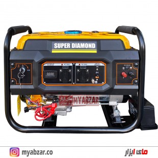 موتور برق دیاموند استارتی 3 کیلووات مدل SUPER DIAMOND LT-3900E