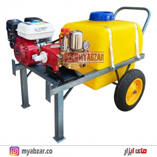 سمپاش فرغونی هوندا طرح 6.5 اسب و پمپ 45 بار طرح وولی