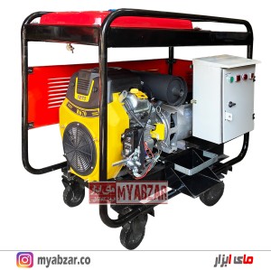 موتور برق 10 کیلووات مکالته ایتالیا با موتور راتو مدل R670