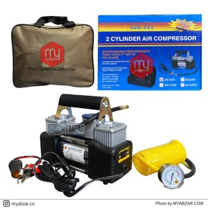 پمپ باد فندکی دو سیلندر کمل مدل 628 (12 ولت)