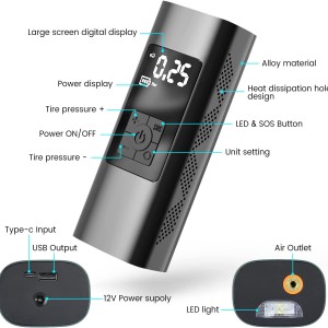 پمپ باد بی سیم TAWA مدل PM-01