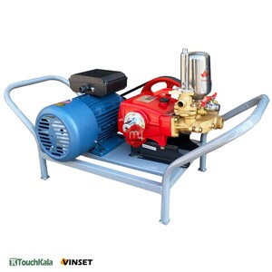 سمپاش برقی 5 اسب کایجلی تکفاز | پمپ 90 بار میتسوبیشی