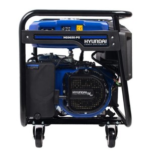 موتور برق بنزینی هیوندای ۶۵۰۰ وات مدل HG9650-PG  استارتی و هندلی