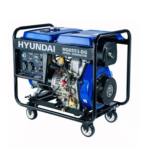 موتور برق دیزلی (گازوئیلی) 5.3 کیلو وات مدل HG6553-DG