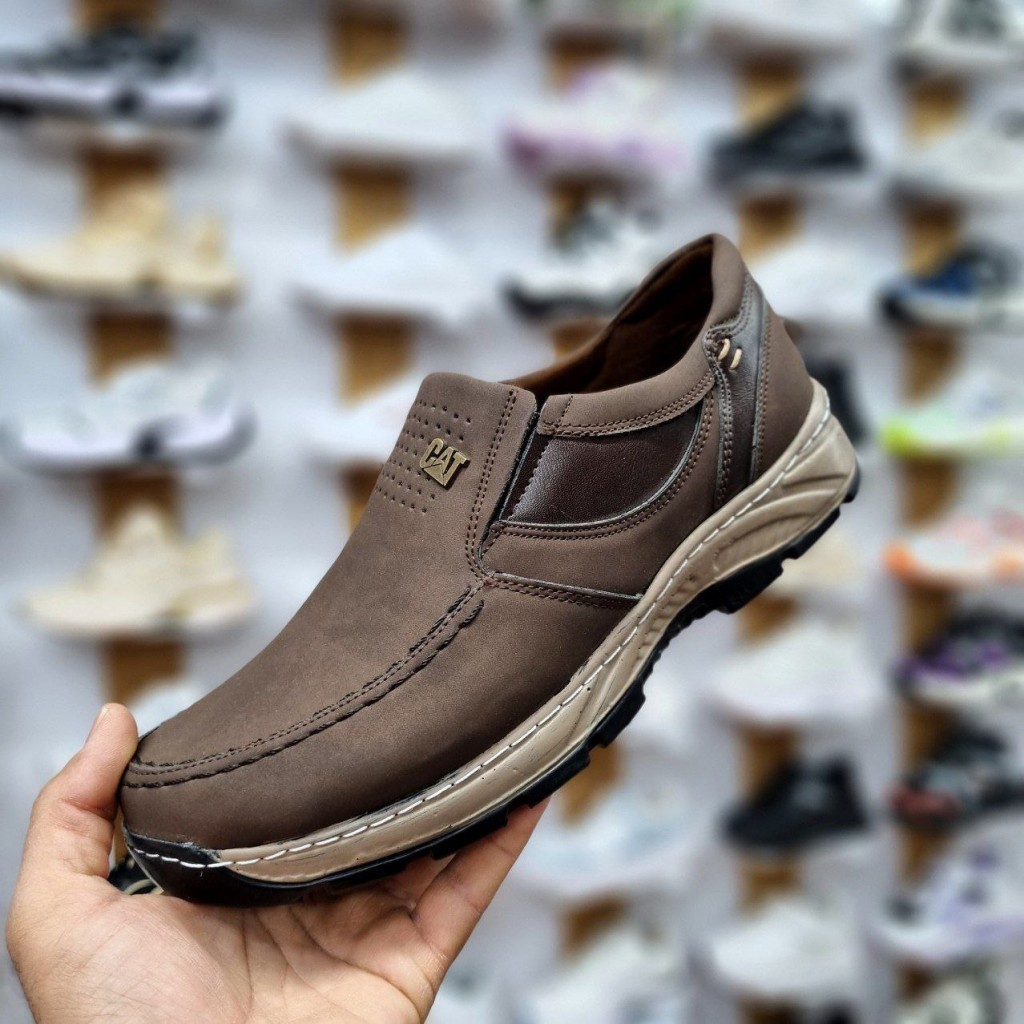 فروش ویژه روز مرد کفش طبی مجلسی اسپورت اداری مردانه رنگ قهوه ای  زیره کامل دوردوخت و نرم با ارسال رایگان