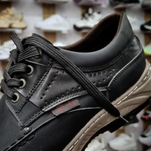 حراجیییی کفش طبی اداری مجلسی مردانه شیک و پرفروش رنگ مشکی بندی   با ارسال رایگان