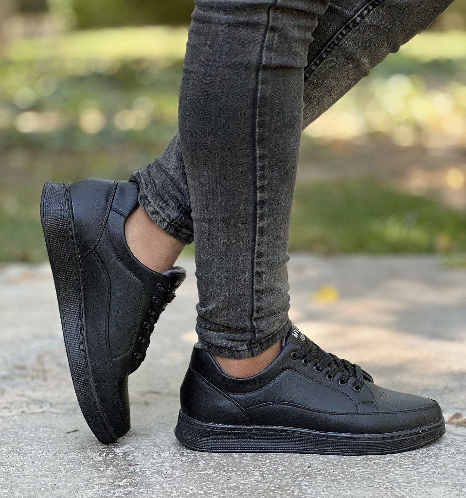 تخفیف ویژه کفش اسپرت مردانه مدل ونس سبک و راحت رنگ مشکی کد 3406 پرفروش و جذاب