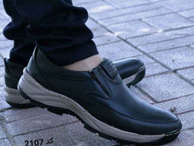 حراج کفش طبی استاندارد اداری مجلسی مردانه  کد 2107 طراحی فوق العاده زیبا