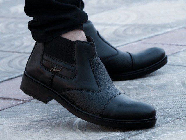 فروش ویژه این هفته  نیم بوت مردانه کفش مجلسی اداری طبی مردانه فوق العاده سبک وزن و راحت