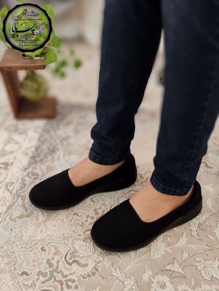 حراج ویژه کفش پیاده روی زنانه طبی  رنگ سرمه ای  سبک وزن و شیک