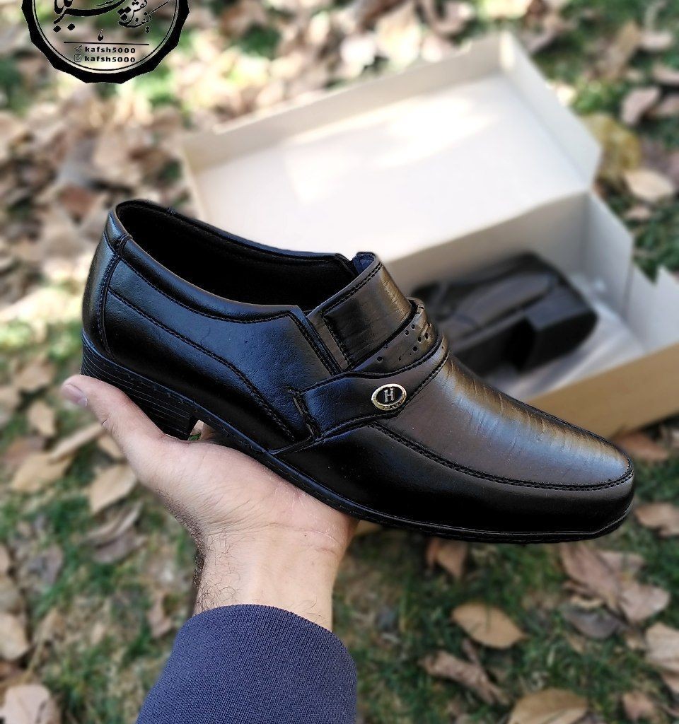 حراج کفش مجلسی مردانه مدل شبرو2009 مناسب کت و شلوار طرح جدید  ساده و همیشگی