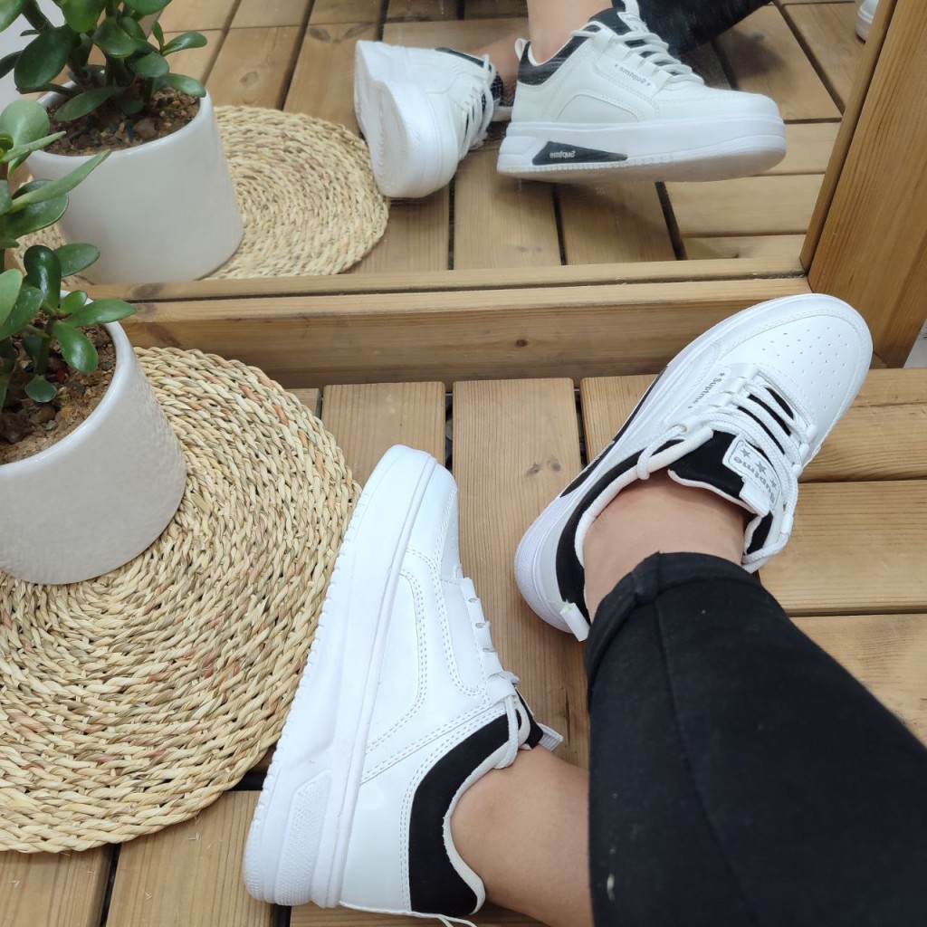 حراج استثنایی کتونی  دخترانه  زنانه مدل جدید ونس  رنگ سفیدمشکی جذاب  با ارسال رایگان