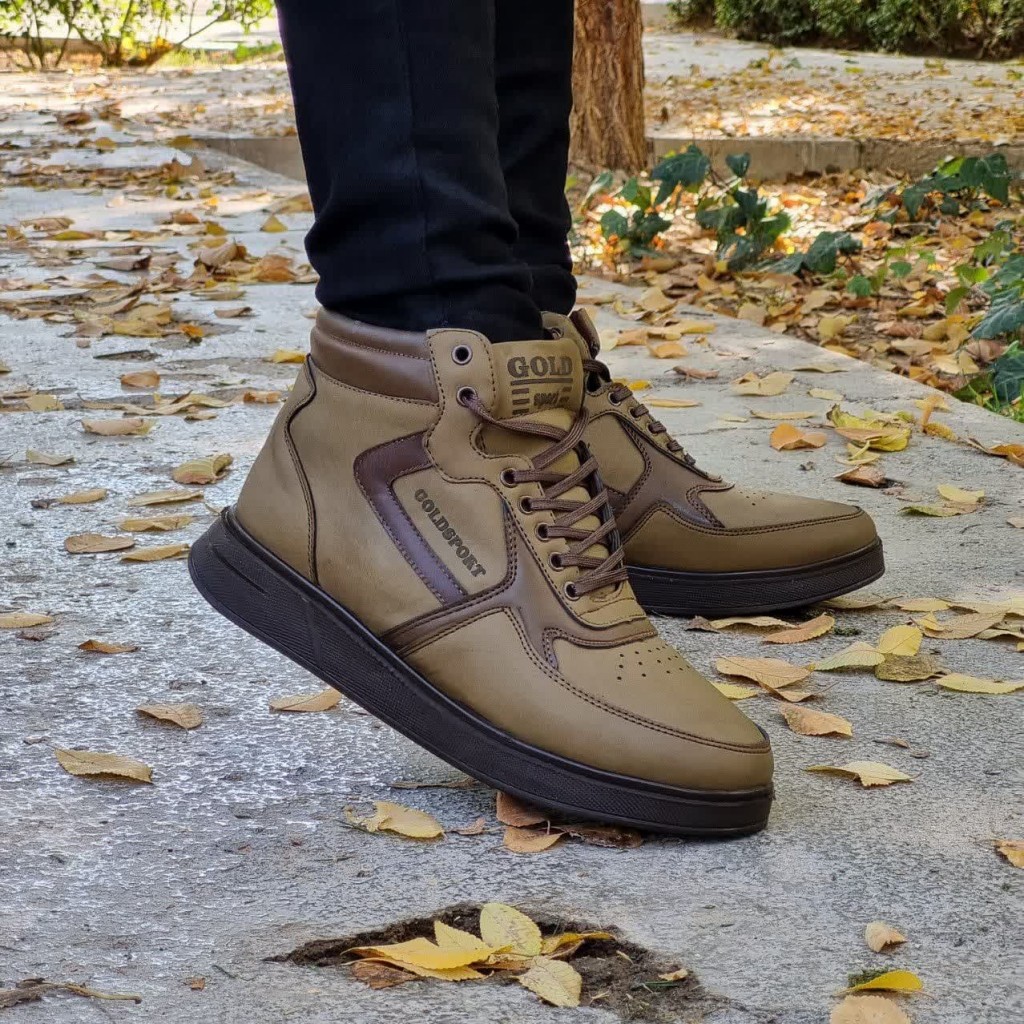 حراااج شگفت انگیز این هفته کفش نیم بوت رویه هورس شیک و بروز مردانه پسرانه مشکی با کیفیت درجه یک با ارسال رایگان کد 2352