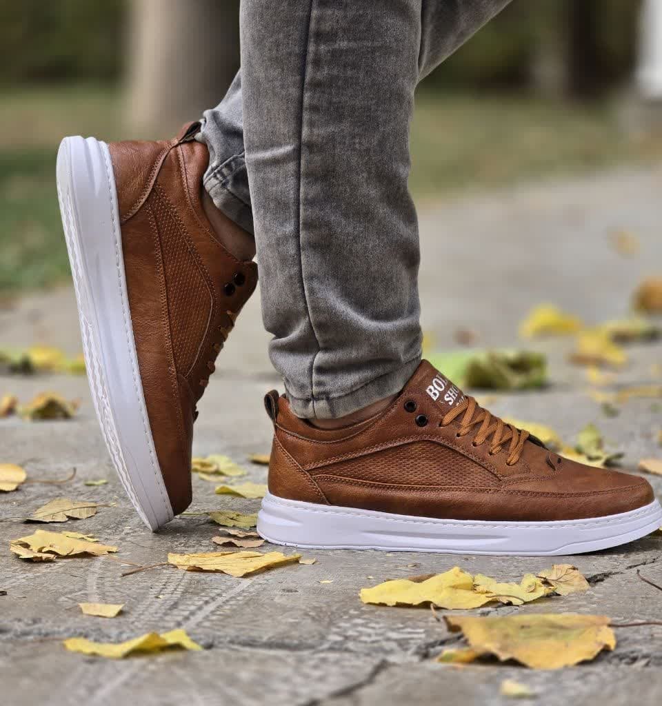 حراج  ویژه کفش تابستانه مردانه پسرانه طبی  زیره پیو رنگ قهوه ای روشن با ارسال رایگان 2289