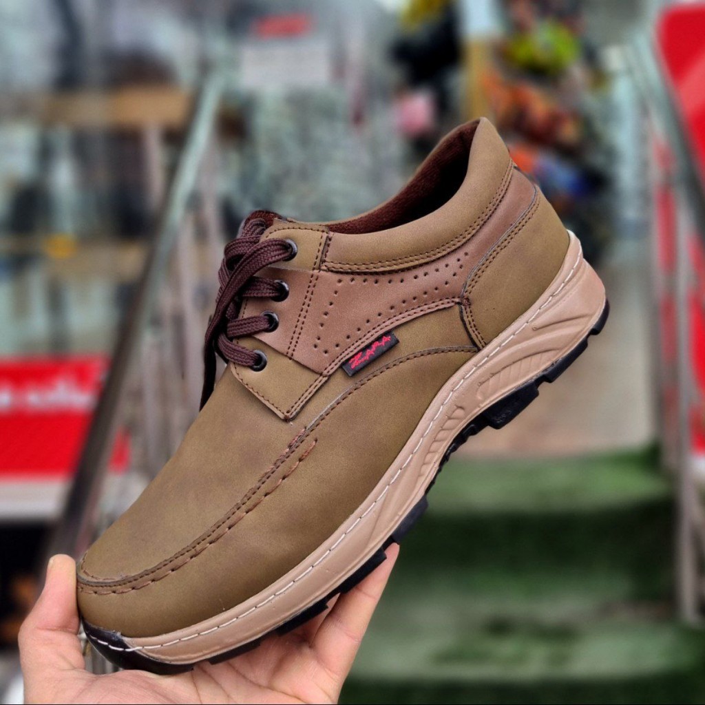 فروش ویژه روز مرد کفش طبی مجلسی اسپورت اداری مردانه رنگ قهوه ای روشن مناسب پیاده روی با ارسال رایگان