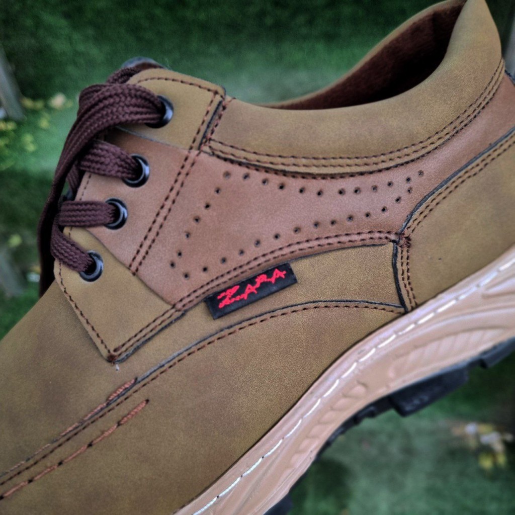 فروش ویژه روز مرد کفش طبی مجلسی اسپورت اداری مردانه رنگ قهوه ای روشن مناسب پیاده روی با ارسال رایگان