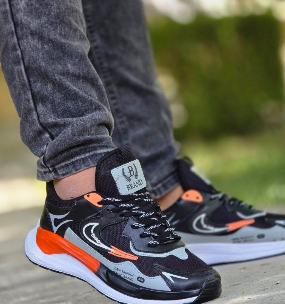 حراج  کفش  مردانه  پسرانه مدل نایک خاص و ویژه رنگ مشکی طوسی باارسال رایگان