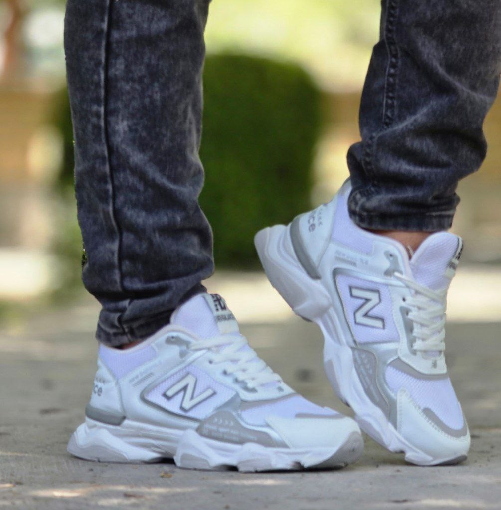 حرااااج خاص   کفش اسپرت مدل نیوبالانس مردانه شیک و با دوام   رنگ سفید با ارسال رایگان