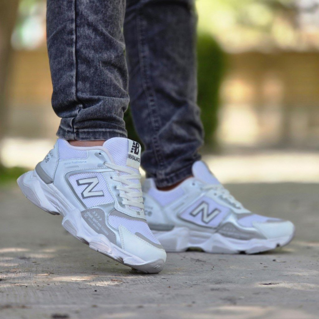 حرااااج خاص   کفش اسپرت مدل نیوبالانس مردانه شیک و با دوام   رنگ سفید با ارسال رایگان