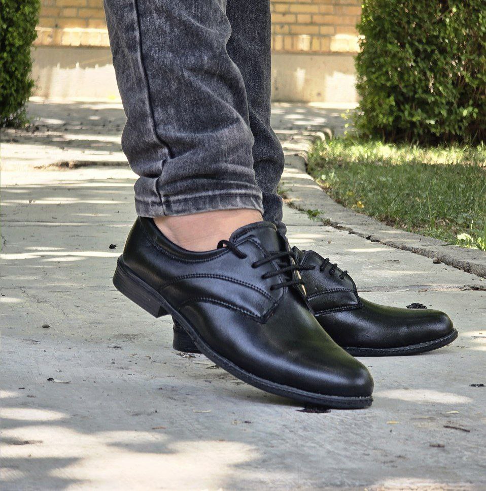 حراااااجی کفش مجلسی مردانه پسرانه بندی  شیک و مقاوم رنگ مشکی  باارسال رایگان