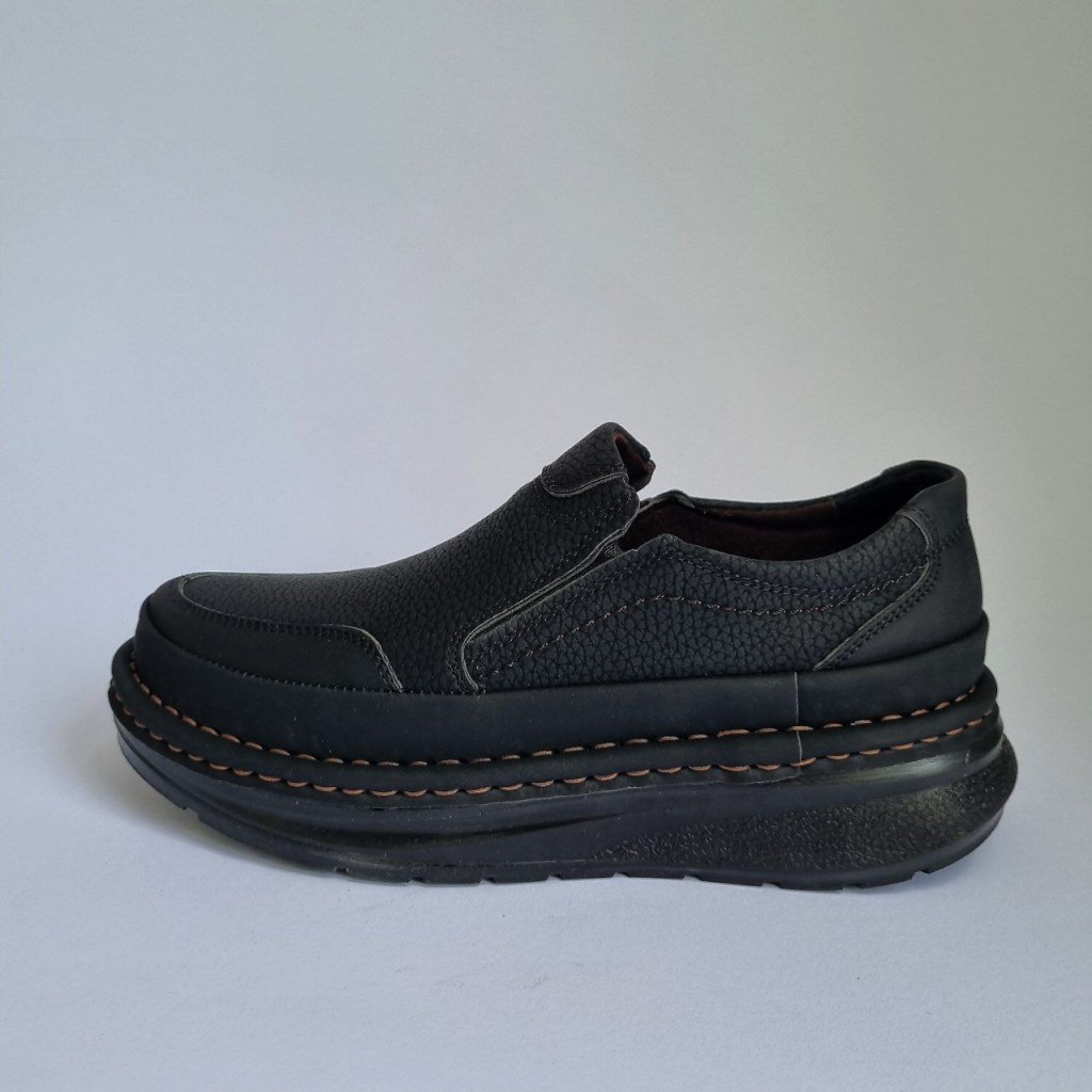 فروش واقعی کفش طبی استاندارد مردانه مدل جدید سبک و نرم رنگ مشکی  با ارسال رایگان