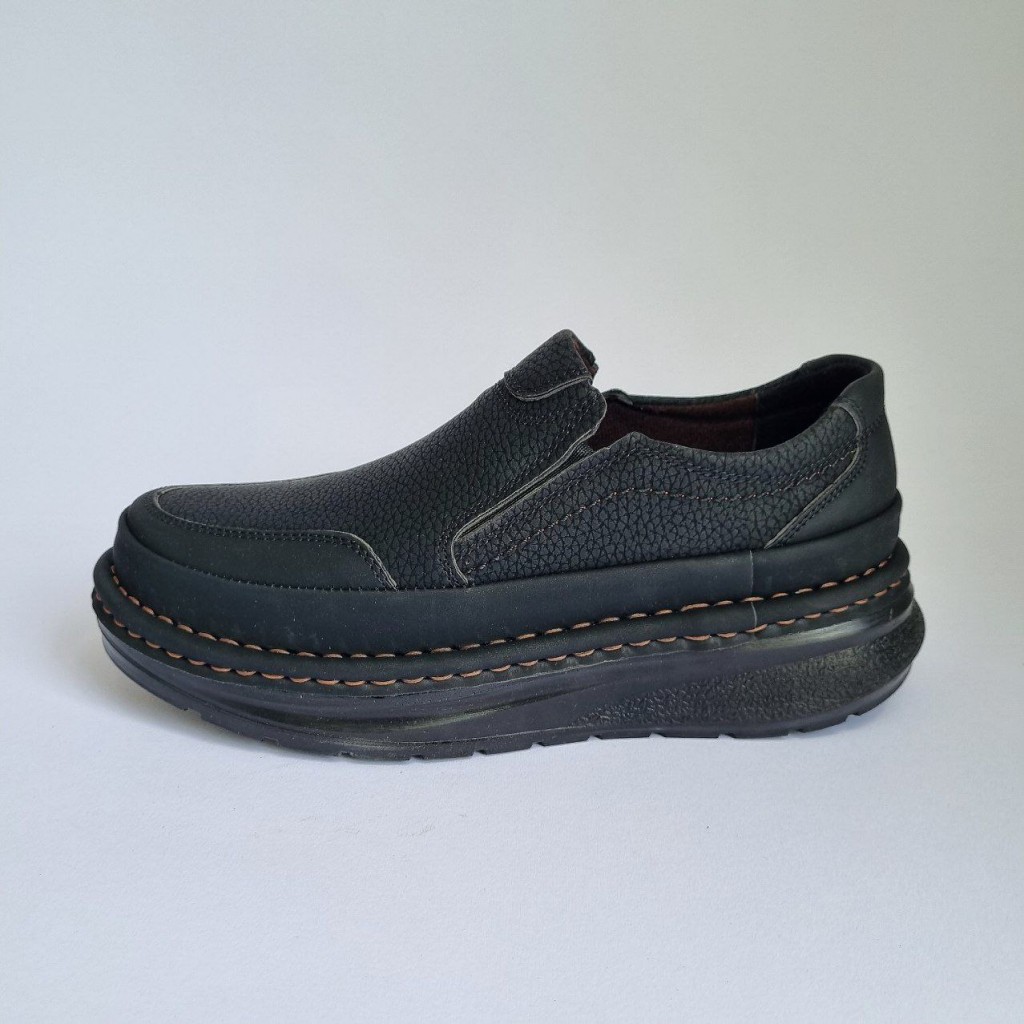 فروش واقعی کفش طبی استاندارد مردانه مدل جدید سبک و نرم رنگ مشکی  با ارسال رایگان