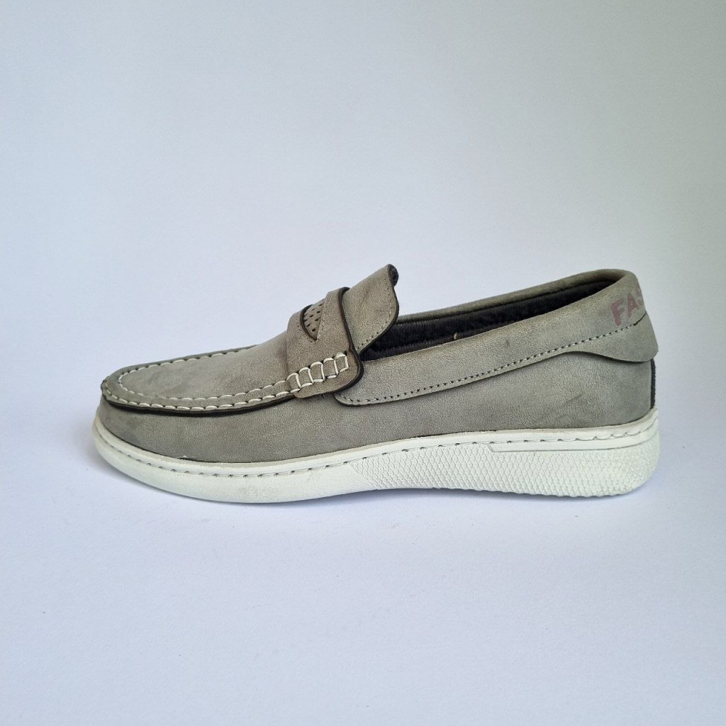 فروش هیجان انگیز کفش کالج مردانه پسرانه زیبا و بادوام رنگ خردلی   با ارسال رایگان