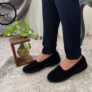 فروش کفش طبی و پیاده روی زنانه زیره نرم و با کیفیت رنگ مشکی  باارسال رایگان کد 5038