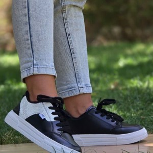 فروش ارزان کفش کتونی اسپرت دخترانه زنانه مدل زارا zara جدید و بادوام رنگ سفید تمام  باارسال رایگان