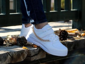 حراج ویژه کفش اسپرت زنانه مدل جدید زنجیری کد 114 مستحکم و مقاوم