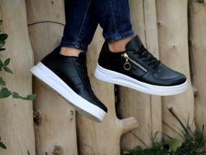 فروش فوق العاده کفش اسپرت زنانه بغل زیپ کد 288 کیفیت عالی و خاص